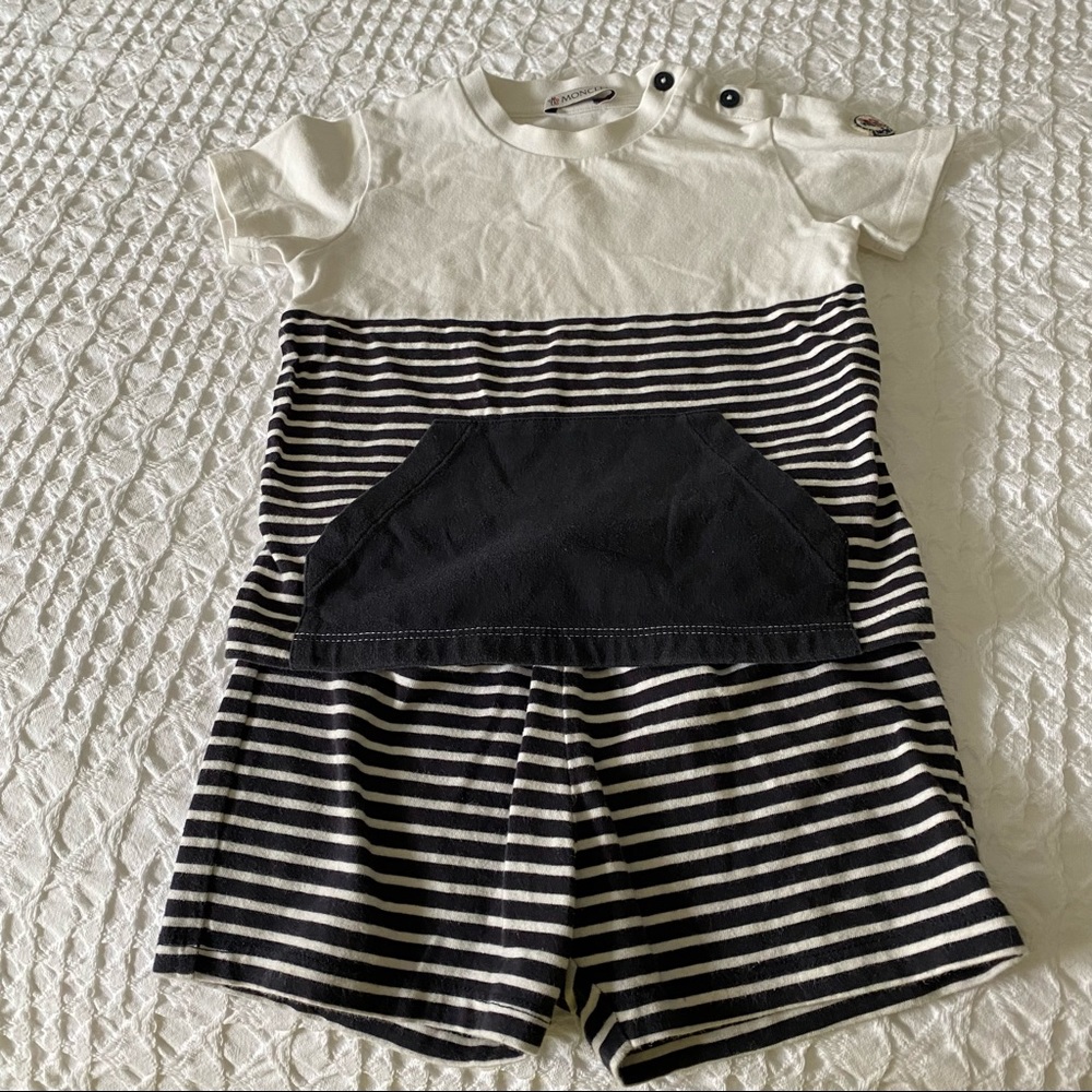 Authentic Moncler Kids Shorts Set